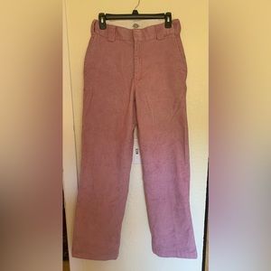Dickies Pink Corduroy Work Pants